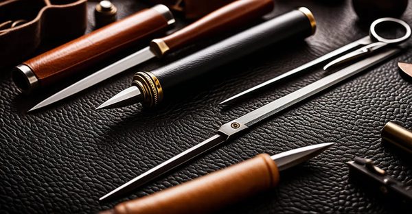 Outils cuir : les essentiels pour vos créations artisanales
